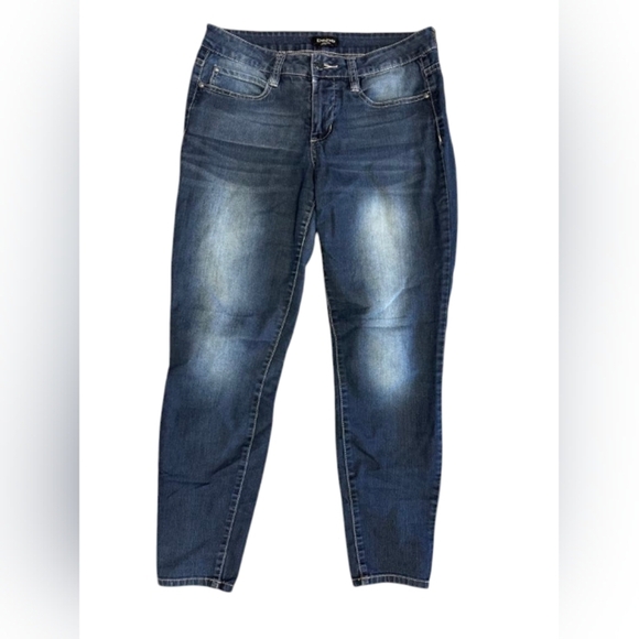 Bebe Jean EUC Denim Dark Wash Size 30 - Picture 5 of 11